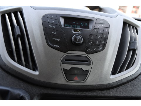 Ford Transit 350 2.0 TDCI L4H1 Openlaadbak Airco, Radio, 130pk, Pick-up, Uniek!