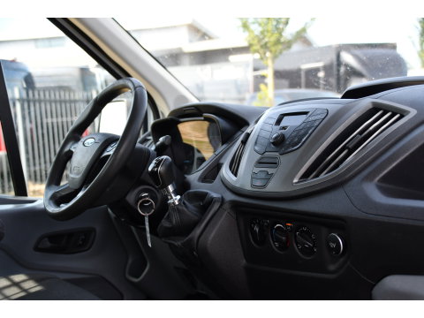 Ford Transit 350 2.0 TDCI L4H1 Openlaadbak Airco, Radio, 130pk, Pick-up, Uniek!