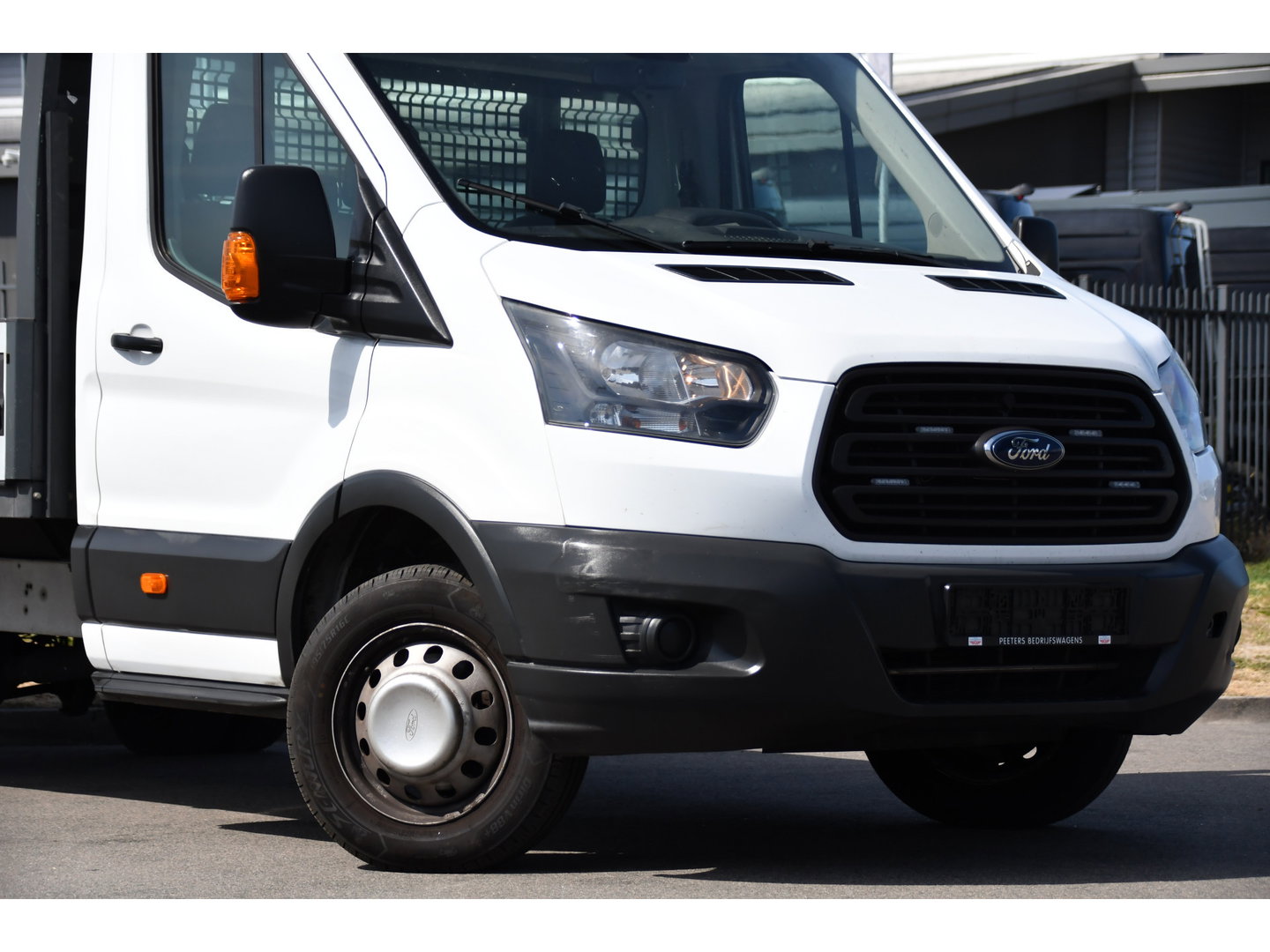 Ford Transit 350 2.0 TDCI L4H1 Openlaadbak Airco, Radio, 130pk, Pick-up, Uniek!