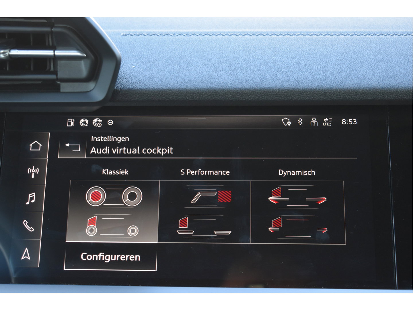 Audi A3 Sportback 35 TFSI edition one 3x S-Line 150pk | Stoelverwarming | Camera | Virtual Cockpit | DAB | Carplay/Android | Full LED