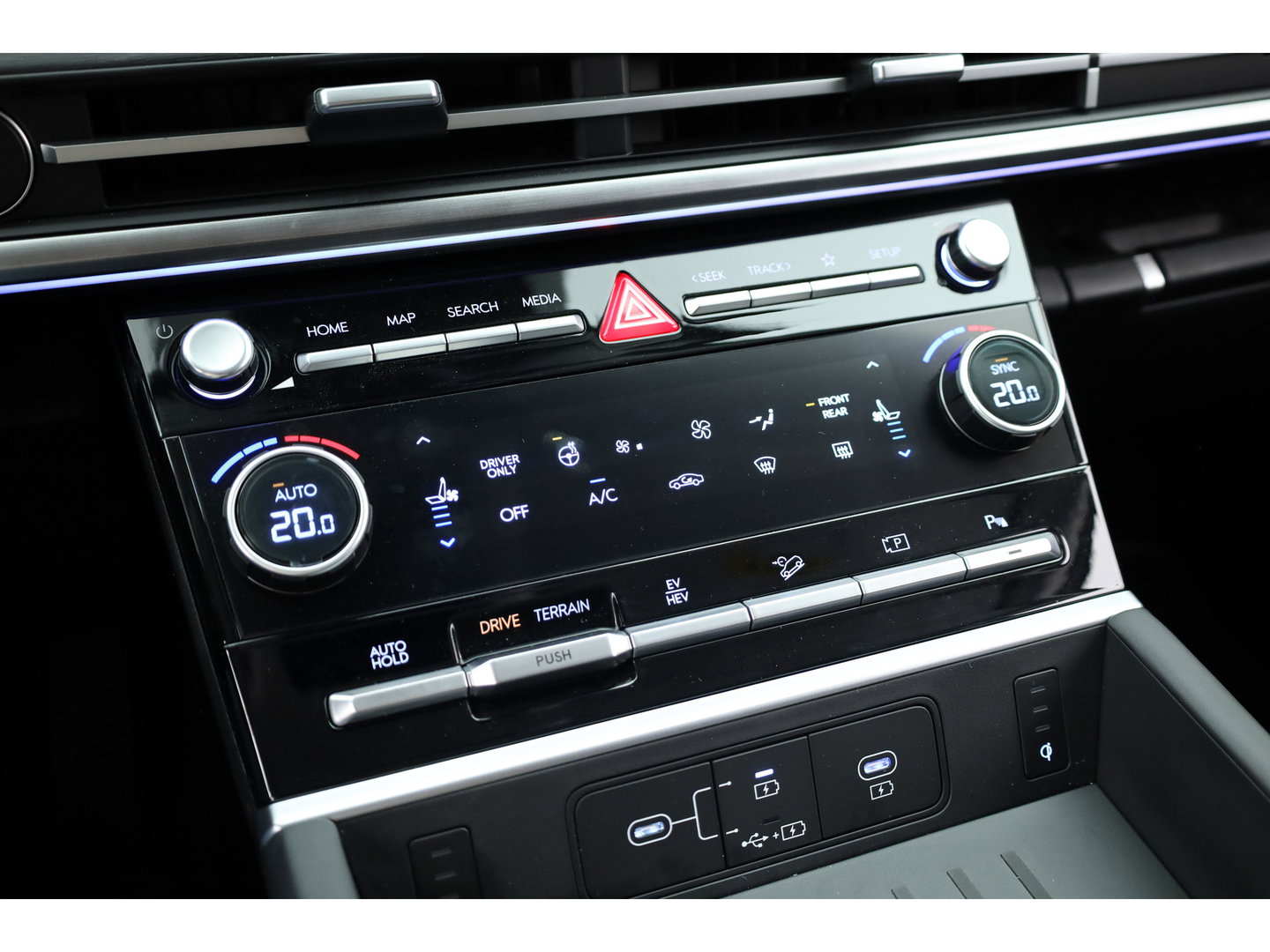 Hyundai Santa Fe 1.6 T-GDI PHEV Premium Plus 4WD 7p | Rijklaar! |  Adapt. Cruise | HUD | Memory | Stoelvent. | Bose | 360cam | Keyless | Stoel-Stuurverw.