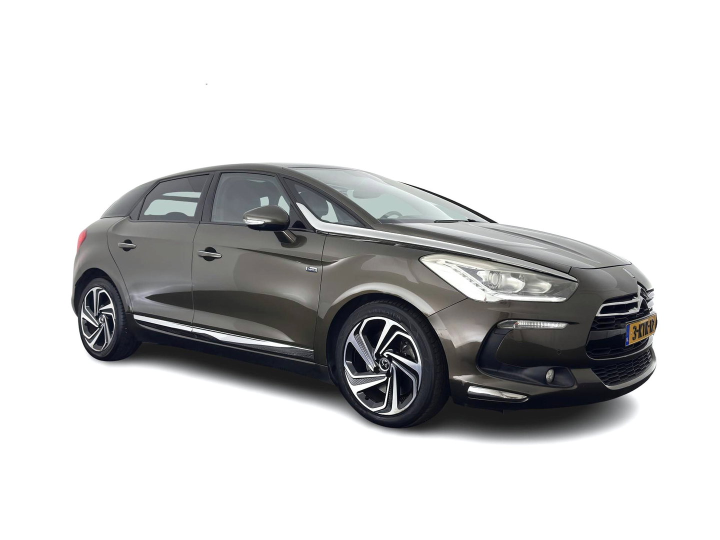 Citroën DS5 2.0 Hybrid4 Business Executive Aut. *PANO | LEATHER-ALCANTARA | COMFORTSEATS | NAVI-FULLMAP | KEYLESS | PRIVACY-GLASS | CAMERA |  HEAD-UP | KEYLESS | CRUISE | SHIFTPADDLES | 17"ALU*