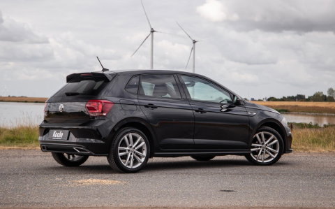 Volkswagen Polo 1.0 TSI Highline R-LINE / CARPLAY / NAVI / ZWART / 5 DEURS