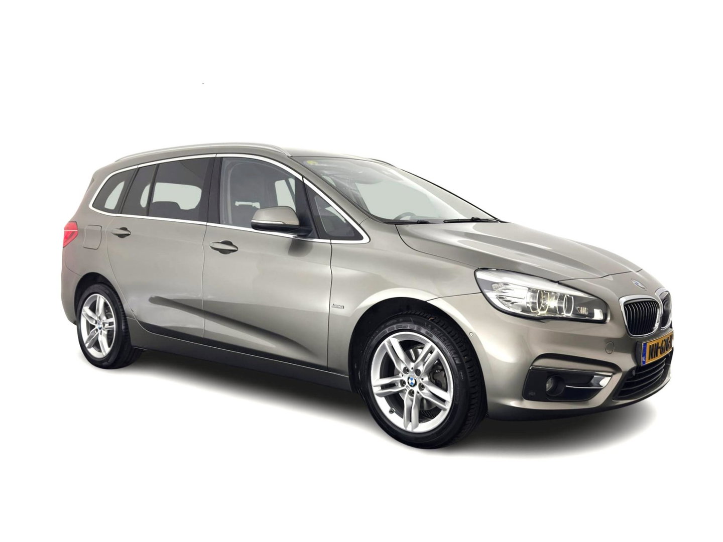 BMW 2 Serie Gran Tourer 216d [7-Pers.] High Executive (INCL.BTW) Aut. *HEAD-UP | ADAPTIVE-CRUISE | LEATHER | FULL-LED | HIFI-SOUND | KEYLESS | NAVI-FULLMAP | HEATED-SPORTSEATS | PRIVACY-GLASS | ECC | PDC | 17''ALU | TOWBAR*