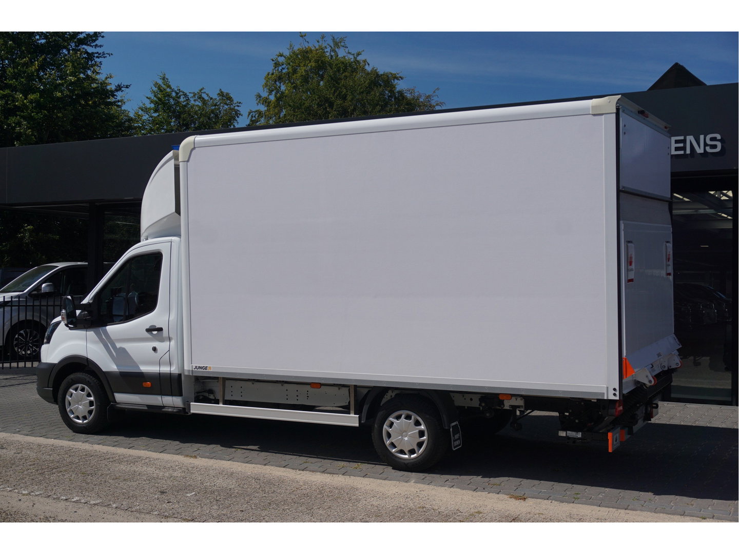 Ford Transit 350L L5 165PK Bakwagen BPM VRIJ!! Airco, Stoel verw. Camera, Dhollandia Klep!! NR. R01*