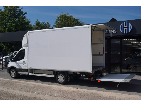 Ford Transit 350L L5 165PK Bakwagen BPM VRIJ!! Airco, Stoel verw. Camera, Dhollandia Klep!! NR. R01*