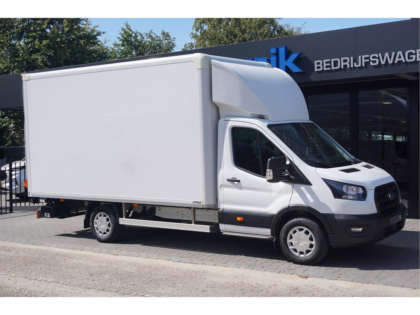 Ford Transit 350L L5 165PK Bakwagen BPM VRIJ!! Airco, Stoel verw. Camera, Dhollandia Klep!! NR. R01*