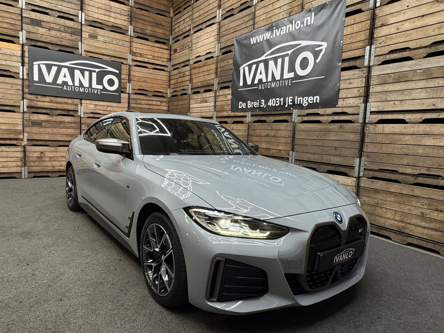 BMW i4 M50 High Executive 544 PK 84 kWh Schuif-kanteldak 360 navi Clima LM