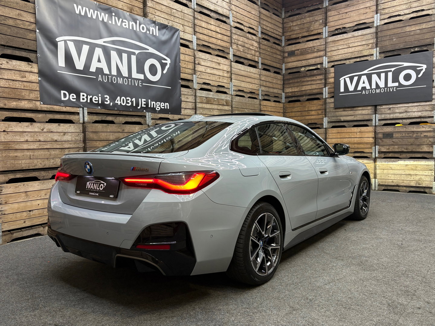 BMW i4 M50 High Executive 544 PK 84 kWh Schuif-kanteldak 360 navi Clima LM