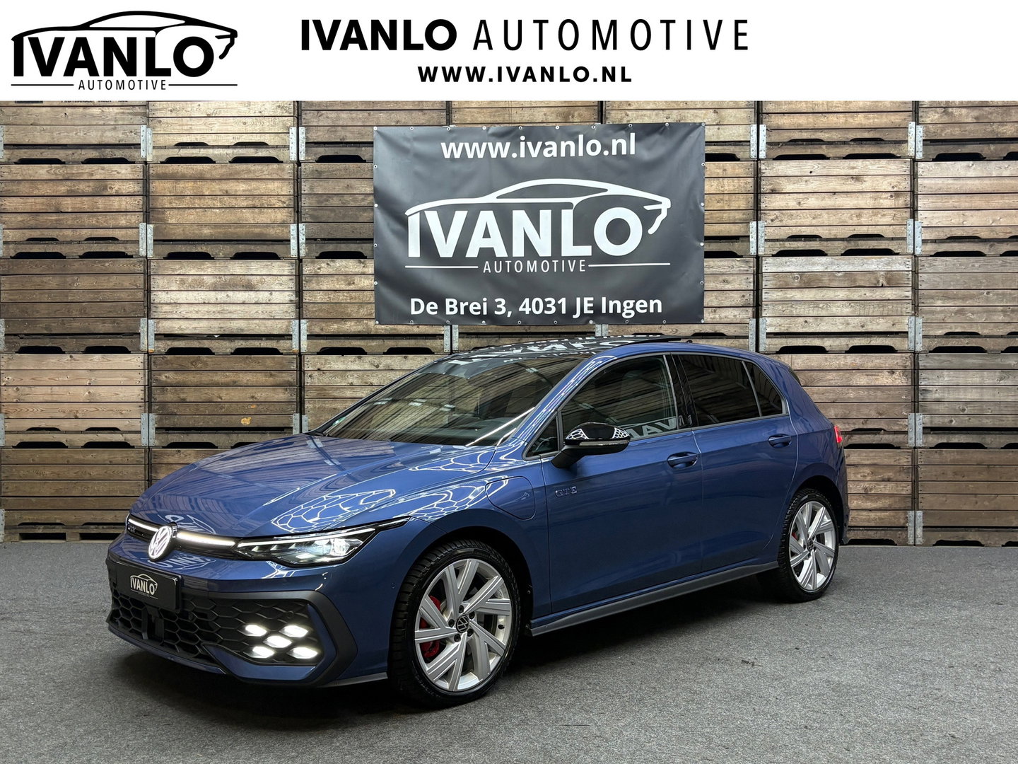 Volkswagen Golf 1.5 eHybrid GTE Leder "vienna"Led IQ Lights Pano Trekhaak HUD 18"LM