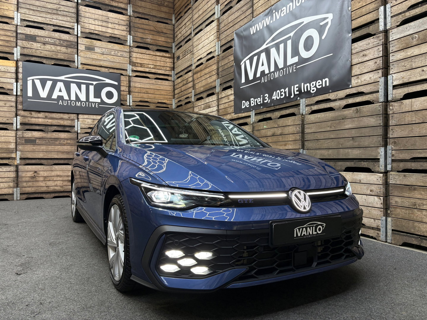 Volkswagen Golf 1.5 eHybrid GTE Leder "vienna"Led IQ Lights Pano Trekhaak HUD 18"LM
