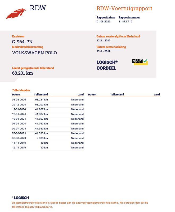 Volkswagen Polo 1.0 TSI Highline R-LINE / CARPLAY / NAVI / ZWART / 5 DEURS