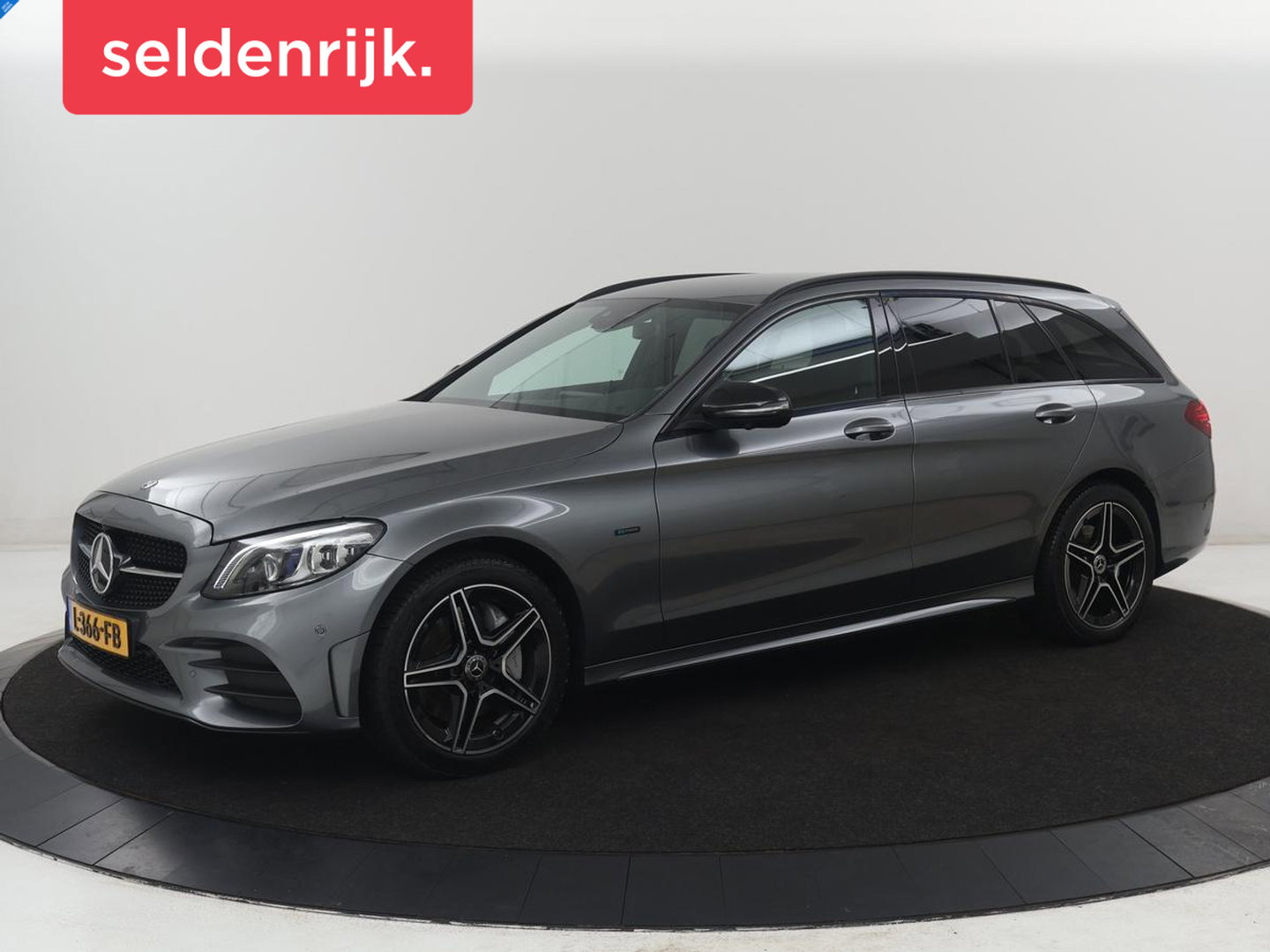 Mercedes-Benz C-Klasse Estate 300 e Business Solution AMG Limited d | SOH 88,2% | Leder/alcantara | Cruise control | Lane assist | Elektrische achterklep | 360 camera | Park assist | Carplay | Sfeerverlichting