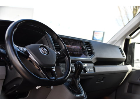 Volkswagen Crafter 35 2.0 TDI L3H2 DC Black Edition Cruise, Camera, Carplay, LED, Clima, Standkachel, Automaat, Stuurvervewarming, Uniek!