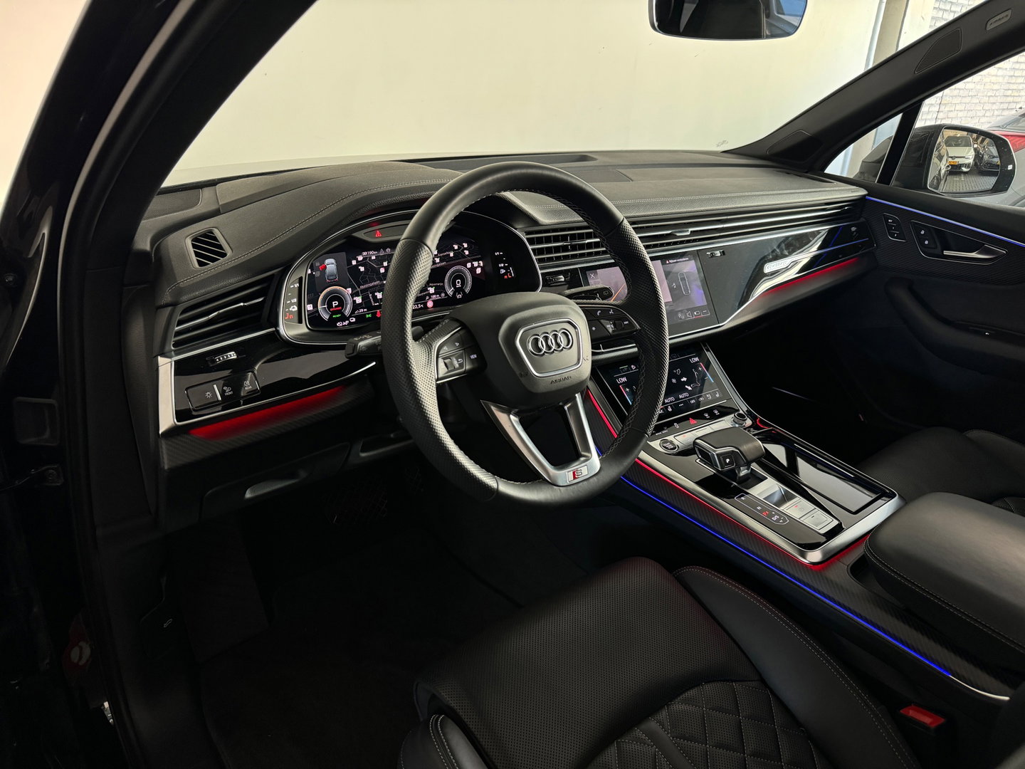 Audi Q7 60 TFSI e quattro Pro Line S Competition Pano|4-Wielsturing|Softclose|Trekhaak|360