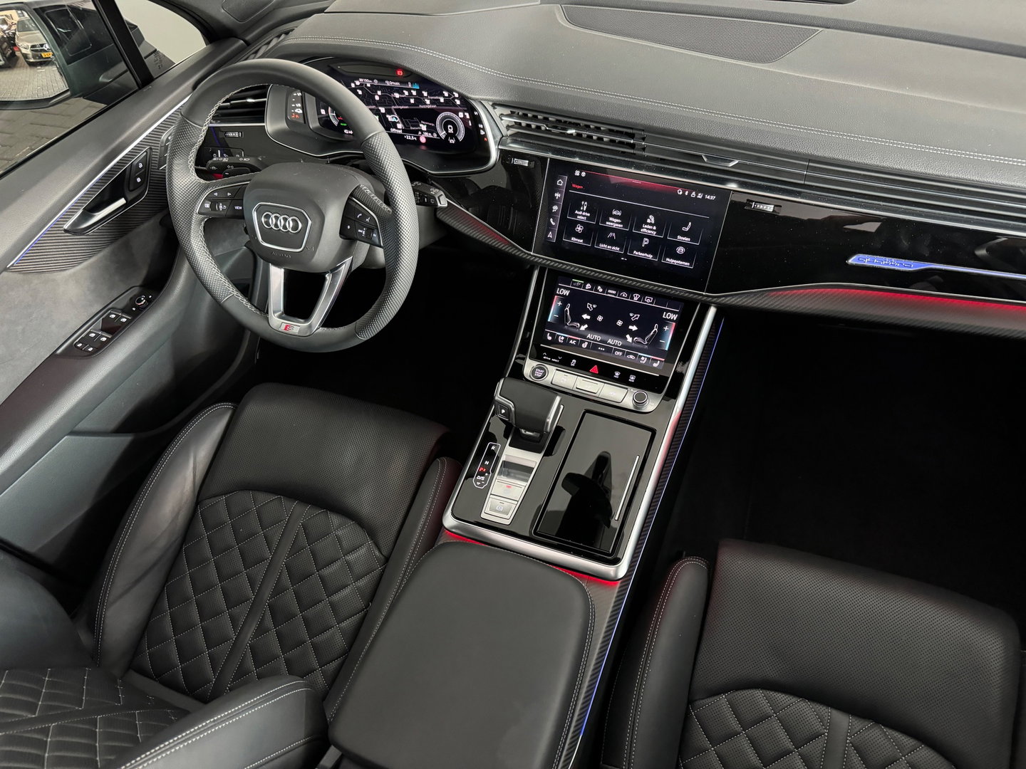 Audi Q7 60 TFSI e quattro Pro Line S Competition Pano|4-Wielsturing|Softclose|Trekhaak|360