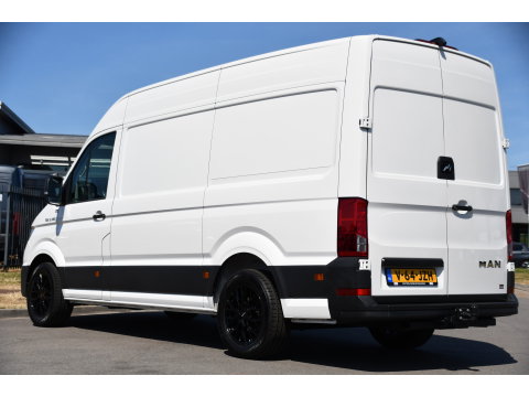 MAN TGE 3.140 35 2.0 L3H3 PB Edition FACELIFT! Camera, Adaptieve Cruise, Carplay, Stoelverwarming, LED, Automaat, 140pk, Geveerde stoel, Stoelmassage, Uniek!