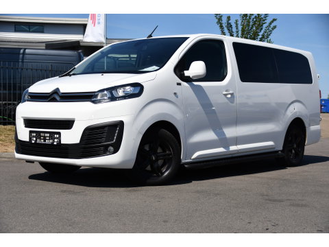 Citroën Jumpy 2.0 BlueHDI 120 L3 PB Edition Camera, Cruise, Carplay, Clima, 122pk, Trekhaak, 6 zitplaatsen, Sensoren, Multimedia, Uniek!