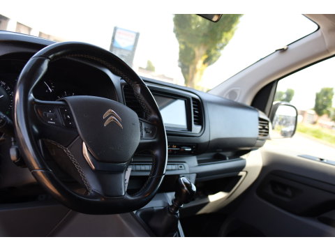 Citroën Jumpy 2.0 BlueHDI 120 L3 PB Edition Camera, Cruise, Carplay, Clima, 122pk, Trekhaak, 6 zitplaatsen, Sensoren, Multimedia, Uniek!