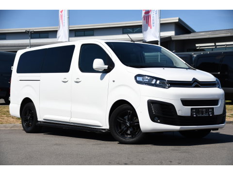 Citroën Jumpy 2.0 BlueHDI 120 L3 PB Edition Camera, Cruise, Carplay, Clima, 122pk, Trekhaak, 6 zitplaatsen, Sensoren, Multimedia, Uniek!