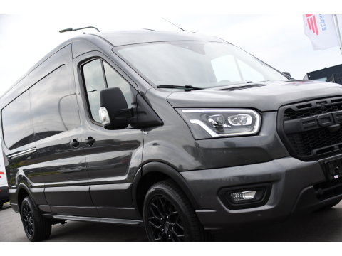 Ford Transit 350 2.0 TDCI L3H2 Limited PB Edition Camera, Cruise, Carplay, Xenon, Automaat, 185pk, Multimedia, Trekhaak, Sensoren, Uniek!