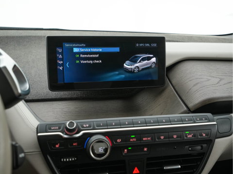 BMW i3 Basis 120Ah 42 kWh [3-Fase-11kW] {SoH-95%} *HEAT-PUMP | LEATHER-FABRIC | FULL-LED | HARMAN/KARDON | HEATED-COMFORTSEATS | DIGI-COCKPIT | NAVI-FULLMAP | PRIVACY-GLASS | DAB+ | ECC | PDC | CRUISE | 20''ALU*