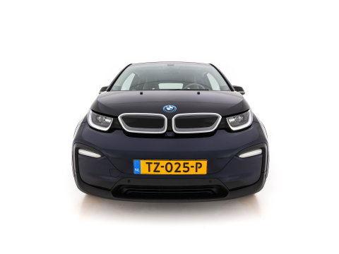 BMW i3 Basis 120Ah 42 kWh [3-Fase-11kW] {SoH-95%} *HEAT-PUMP | LEATHER-FABRIC | FULL-LED | HARMAN/KARDON | HEATED-COMFORTSEATS | DIGI-COCKPIT | NAVI-FULLMAP | PRIVACY-GLASS | DAB+ | ECC | PDC | CRUISE | 20''ALU*