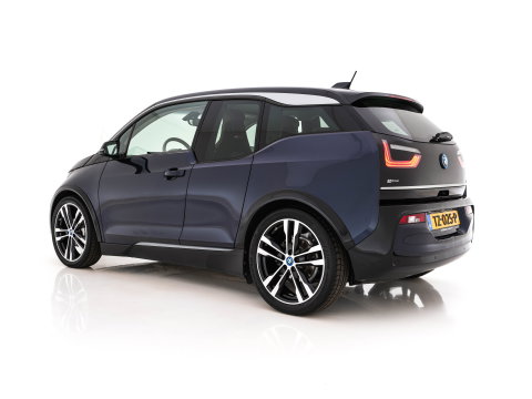 BMW i3 Basis 120Ah 42 kWh [3-Fase-11kW] {SoH-95%} *HEAT-PUMP | LEATHER-FABRIC | FULL-LED | HARMAN/KARDON | HEATED-COMFORTSEATS | DIGI-COCKPIT | NAVI-FULLMAP | PRIVACY-GLASS | DAB+ | ECC | PDC | CRUISE | 20''ALU*