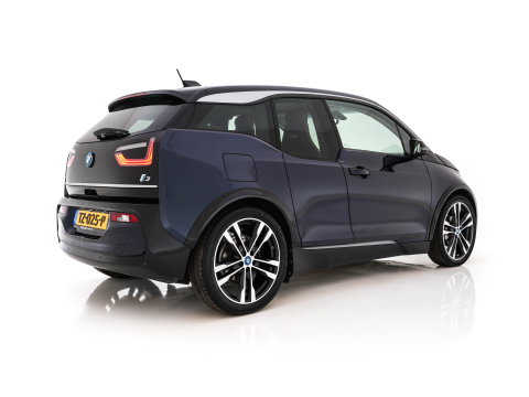 BMW i3 Basis 120Ah 42 kWh [3-Fase-11kW] {SoH-95%} *HEAT-PUMP | LEATHER-FABRIC | FULL-LED | HARMAN/KARDON | HEATED-COMFORTSEATS | DIGI-COCKPIT | NAVI-FULLMAP | PRIVACY-GLASS | DAB+ | ECC | PDC | CRUISE | 20''ALU*