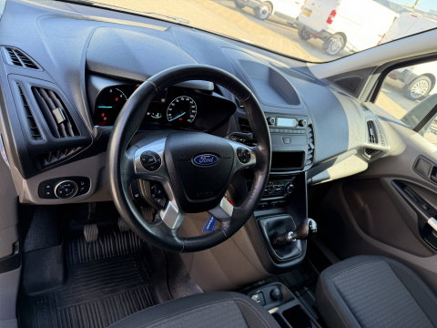Ford Transit Connect 1.5 EcoBlue 100pk L2 Trend / distributie riem compleet vervangen / lease vanaf € 201 / vaste prijs rijklaar € 11.950 ex btw / bpm vrij / euro 6 / zwart metallic / trekhaak !
