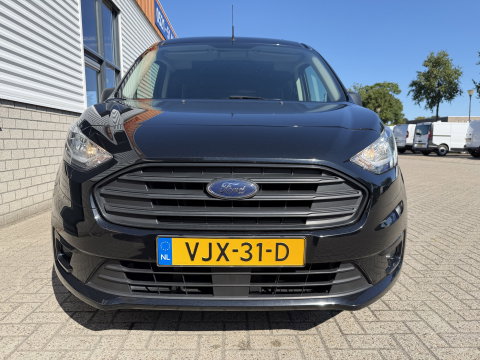 Ford Transit Connect 1.5 EcoBlue 100pk L2 Trend / distributie riem compleet vervangen / lease vanaf € 201 / vaste prijs rijklaar € 11.950 ex btw / bpm vrij / euro 6 / zwart metallic / trekhaak !