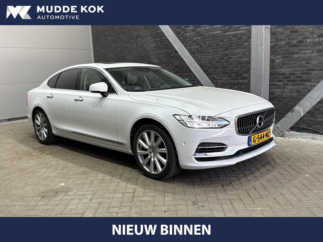 Volvo S90 T8 AWD Inscription | ACC | Schuifdak | Trekhaak | BLIS | Standkachel | Camera | Stoel+Stuurverwarming | 19 Inch