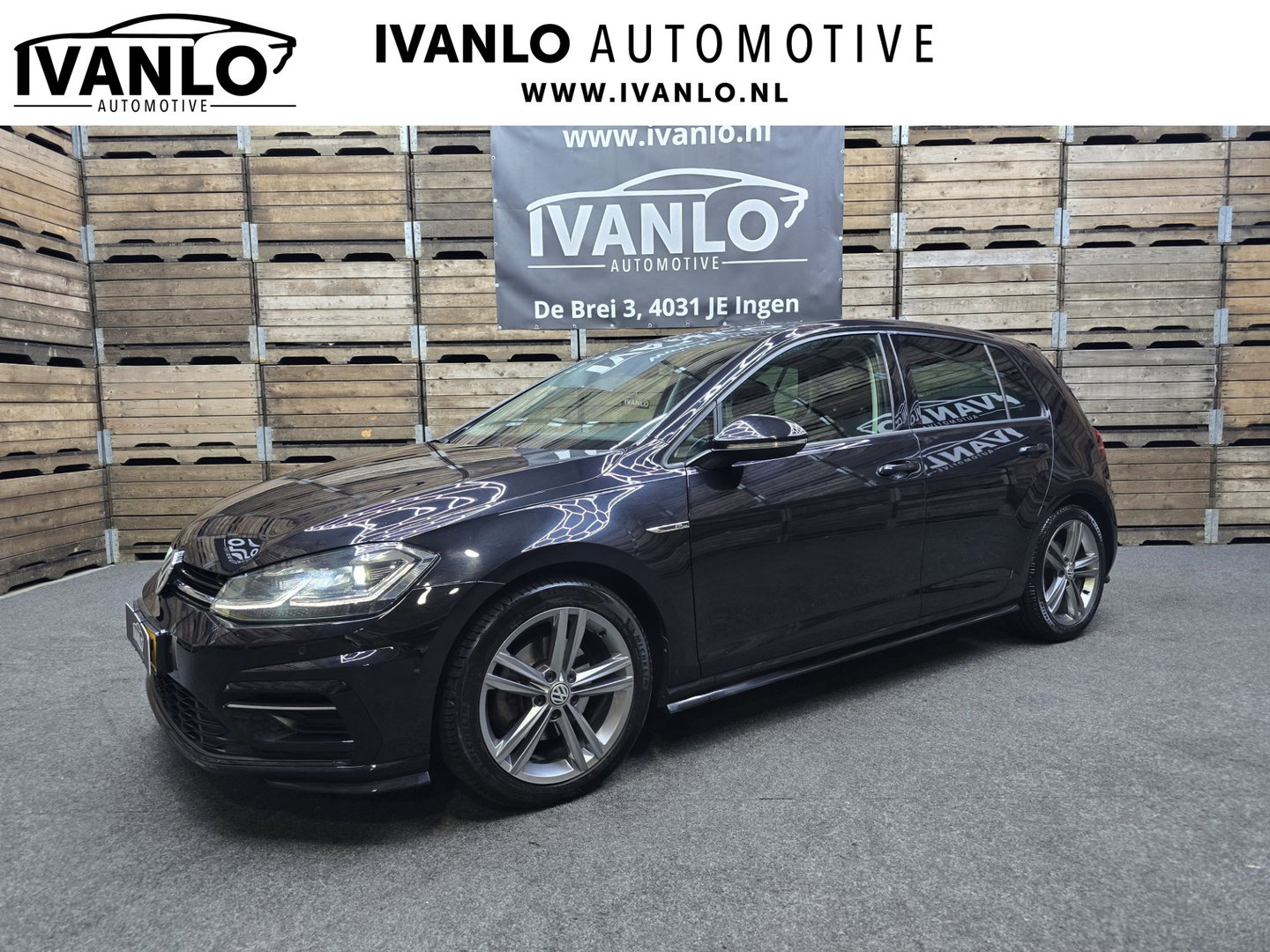 Volkswagen Golf 1.4 TSI R-Line Highline VCP LED Matrix Clima Carplay Navi 17"LM