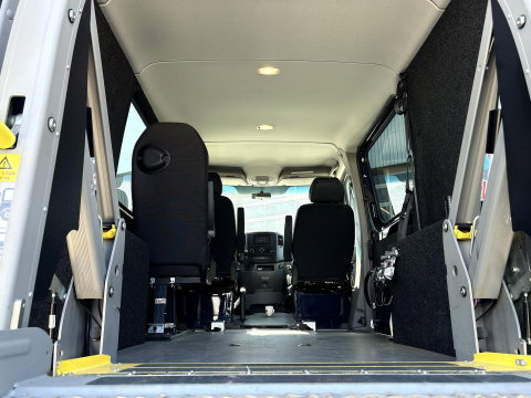 Mercedes-Benz Sprinter 211 2.2 AUT L1H1 ROLSTOELBUS | 3+1 | CAMERA | STOELVERW | LIFT
