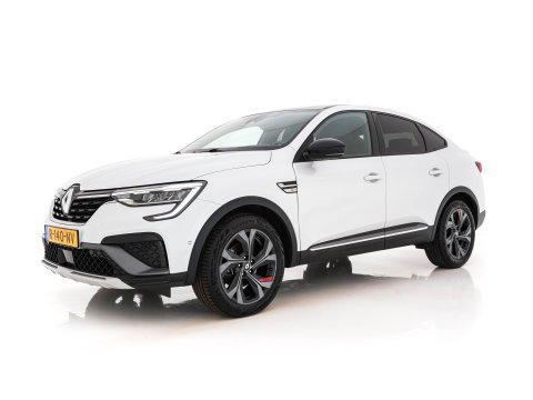 Renault Arkana 1.6 E-Tech Hybrid 145 R.S. Line (INCL-BTW) Aut. *LEATHER-FABRIC | FULL-LED | BLINDSPOT | CAMERA | BOSE-SOUND | HEATED-SPORTSEATS | KEYLESS | AMBIENTLIGHT | DIGI-COCKPIT | PRIVACY-GLASS | NAVI-FULLMAP | ECC | ADAPTIVE-CRUISE