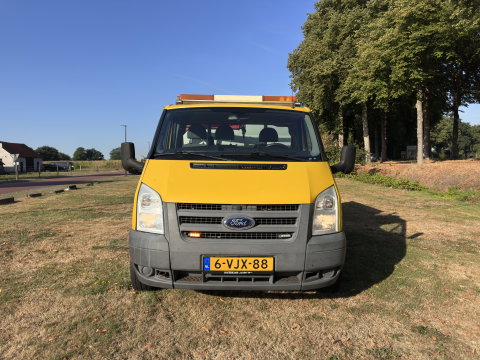 Ford Transit 350M 2.4 TDCI *3-ZIJDIGE-KIPPER | KRAAN | TOWBAR | 3-PERSOONS*