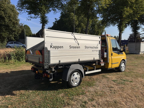 Ford Transit 350M 2.4 TDCI *3-ZIJDIGE-KIPPER | KRAAN | TOWBAR | 3-PERSOONS*