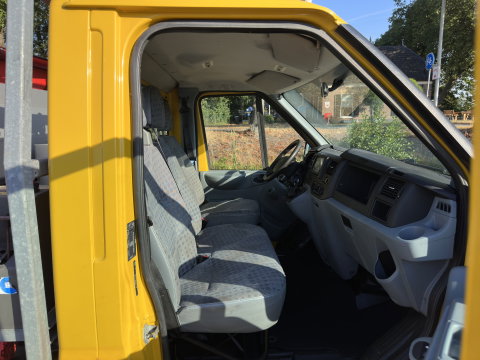 Ford Transit 350M 2.4 TDCI *3-ZIJDIGE-KIPPER | KRAAN | TOWBAR | 3-PERSOONS*