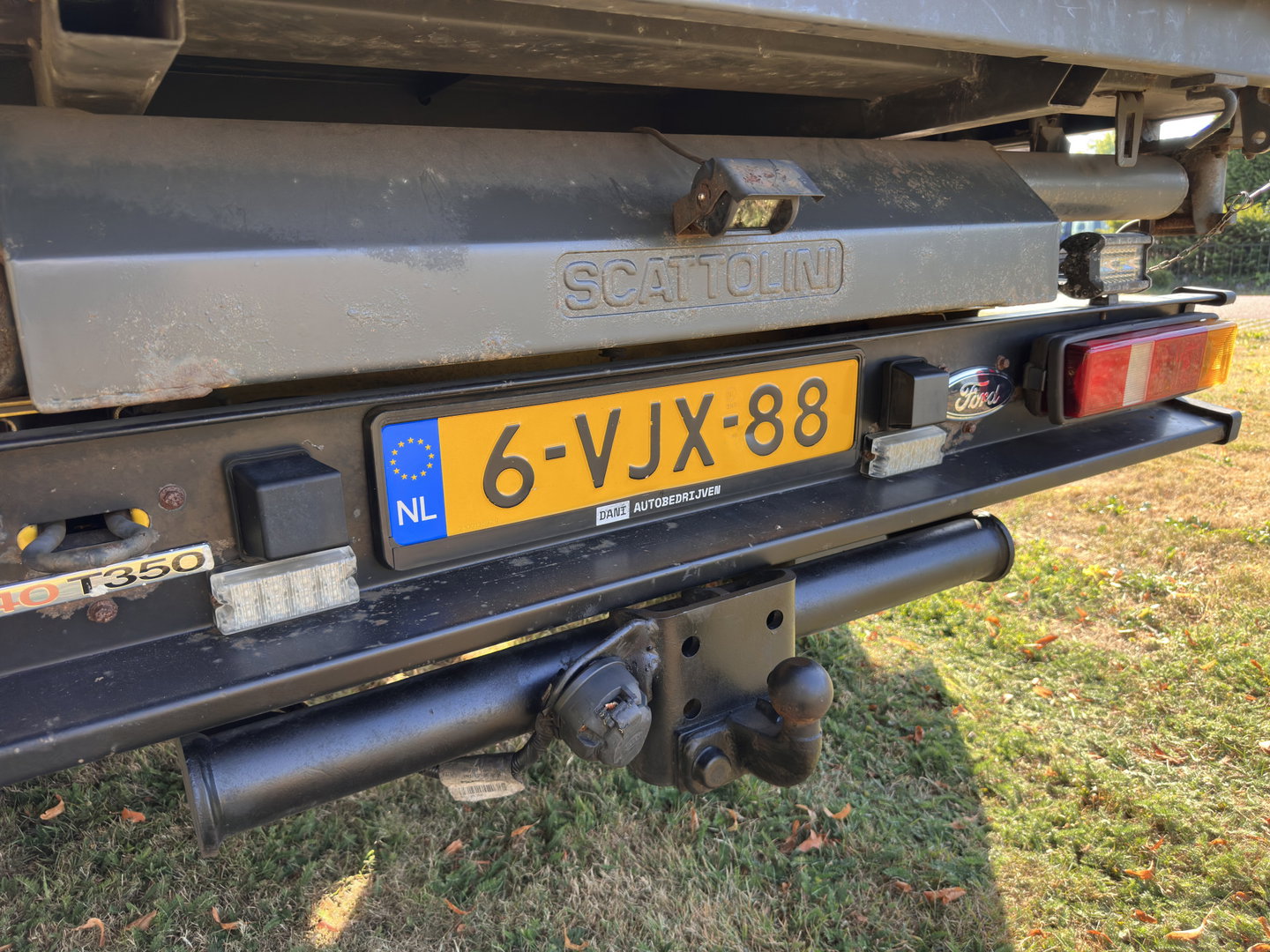 Ford Transit 350M 2.4 TDCI *3-ZIJDIGE-KIPPER | KRAAN | TOWBAR | 3-PERSOONS*