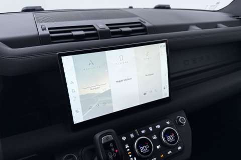 Land Rover Defender 110 2.0 P400e 110 HSE | Luchtvering | Trekhaak | Meridian | Koelbox | 22 Inch Urban | 360° Camera