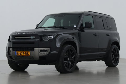 Land Rover Defender 110 2.0 P400e 110 HSE | Luchtvering | Trekhaak | Meridian | Koelbox | 22 Inch Urban | 360° Camera