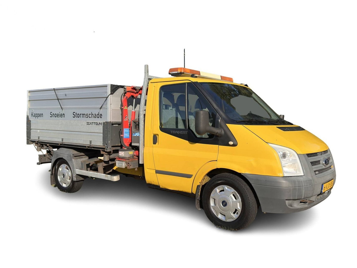 Ford Transit 350M 2.4 TDCI *3-ZIJDIGE-KIPPER | KRAAN | TOWBAR | 3-PERSOONS*