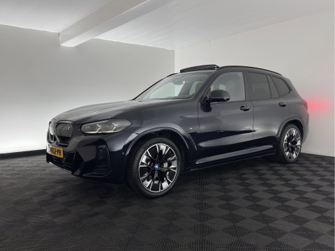 BMW iX3 High Executive 80 kWh [3-Fase-11kW] {Soh-100%} (INCL-BTW) Aut. *PANO | LEATHER | ADAPTIVE-CRUISE | FULL-LED | HARMAN/KARDON | BLIND-SPOT | DIGI-COCKPIT | HEATED-COMFORTSEATS | CAMERA | DAB+ | NAVI-FULLMAP | TOWABAR | 20''ALU*