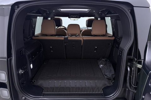 Land Rover Defender 2.0 P300e 110 X-Dynamic HSE | FACELIFT | Caraway | ClearSight | Meridian Surround | Head-Up | ACC | Panoramadak | Trekhaak