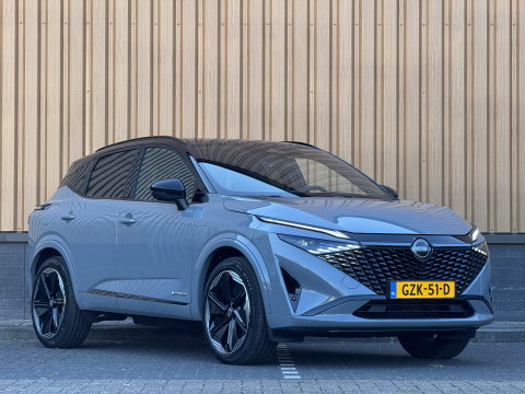 Nissan QASHQAI 1.5 e-Power N-Design | Apple Carplay | Dynamische knipperlichten | Panoramadak | 360 Camera | Airco | Sfeerverlichting | Keyless |