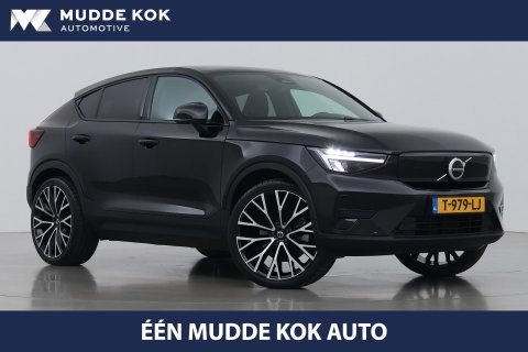Volvo C40 Recharge Twin Plus 78 kWh | ACC | Panoramadak | Warmtepomp | Trekhaak | BLIS | Keyless | Stoel+Stuurverwarming | 19 inch