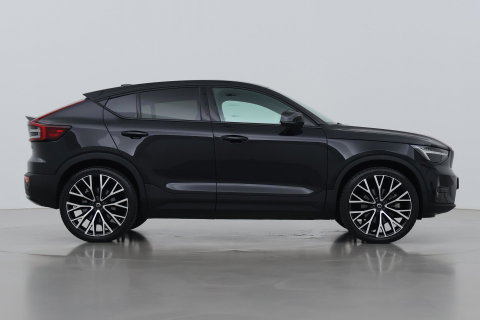 Volvo C40 Recharge Twin Plus 78 kWh | ACC | Panoramadak | Warmtepomp | Trekhaak | BLIS | Keyless | Stoel+Stuurverwarming | 19 inch