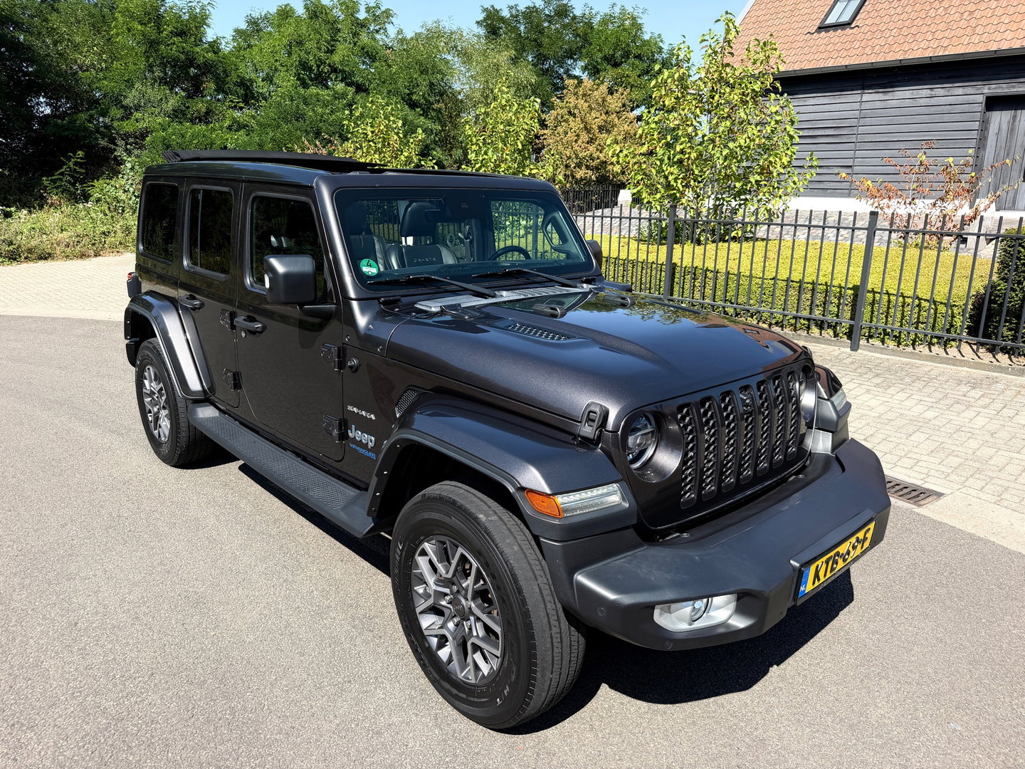 Jeep Wrangler UNLIMITED Jeep Wrangler 380 Unlimited/Sahara 2.0 PHEV Softtop AWD 4x4 Leer Navi Led-Xenon