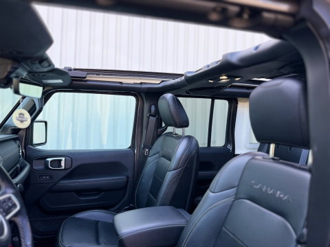 Jeep Wrangler UNLIMITED Jeep Wrangler 380 Unlimited/Sahara 2.0 PHEV Softtop AWD 4x4 Leer Navi Led-Xenon
