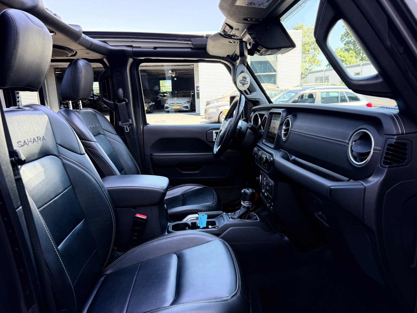 Jeep Wrangler UNLIMITED Jeep Wrangler 380 Unlimited/Sahara 2.0 PHEV Softtop AWD 4x4 Leer Navi Led-Xenon